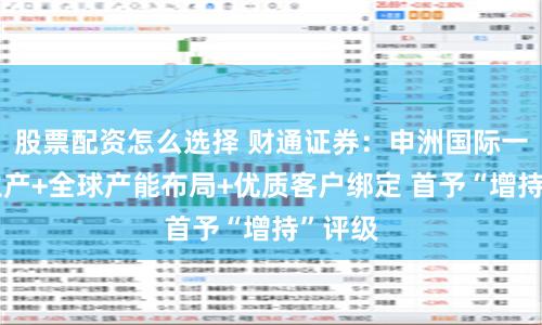 股票配资怎么选择 财通证券：申洲国际一体化生产+全球产能布局+优质客户绑定 首予“增持”评级