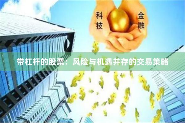 带杠杆的股票：风险与机遇并存的交易策略