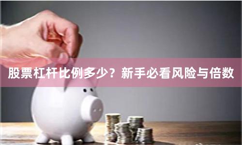 股票杠杆比例多少？新手必看风险与倍数