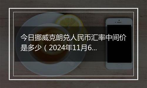 今日挪威克朗兑人民币汇率中间价是多少（2024年11月6日）