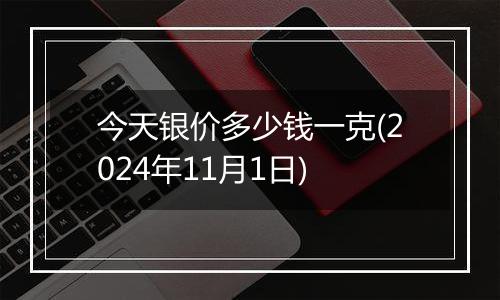 今天银价多少钱一克(2024年11月1日)