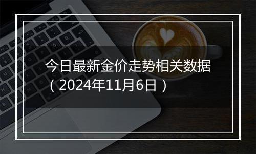 今日最新金价走势相关数据（2024年11月6日）