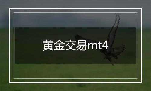 黄金交易mt4