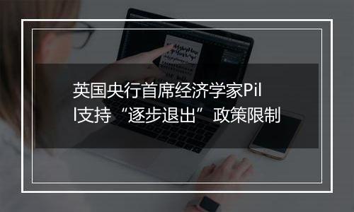 英国央行首席经济学家Pill支持“逐步退出”政策限制