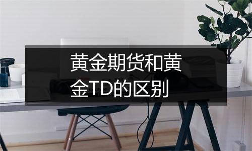 黄金期货和黄金TD的区别