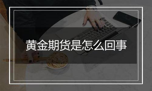 黄金期货是怎么回事