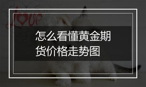 怎么看懂黄金期货价格走势图