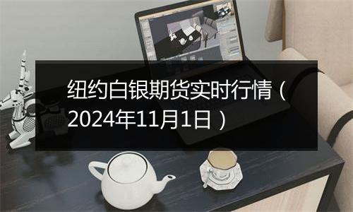 纽约白银期货实时行情（2024年11月1日）