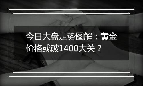 今日大盘走势图解：黄金价格或破1400大关？