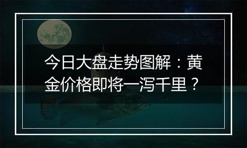 今日大盘走势图解：黄金价格即将一泻千里？