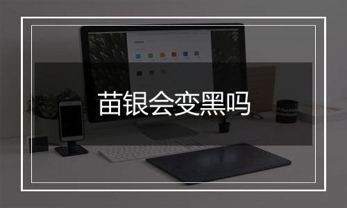 苗银会变黑吗