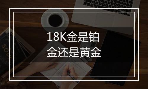 18K金是铂金还是黄金