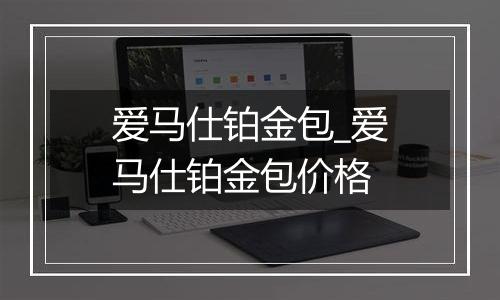 爱马仕铂金包_爱马仕铂金包价格