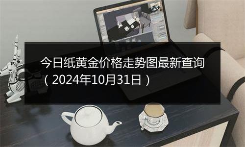 今日纸黄金价格走势图最新查询（2024年10月31日）