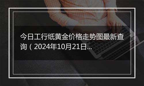 今日工行纸黄金价格走势图最新查询（2024年10月21日）