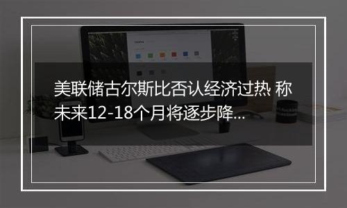 美联储古尔斯比否认经济过热 称未来12-18个月将逐步降息