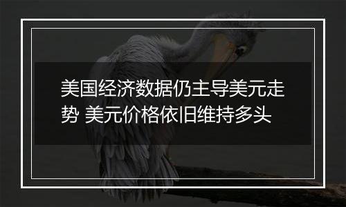 美国经济数据仍主导美元走势 美元价格依旧维持多头