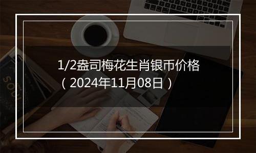 1/2盎司梅花生肖银币价格（2024年11月08日）