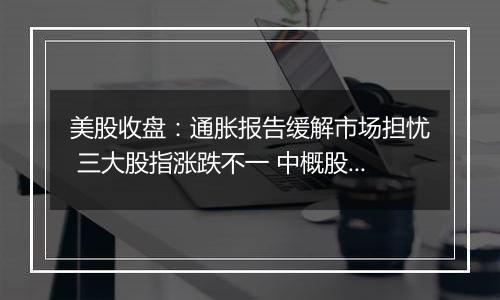 美股收盘：通胀报告缓解市场担忧 三大股指涨跌不一 中概股指数跌1%