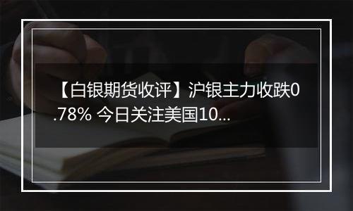 【白银期货收评】沪银主力收跌0.78% 今日关注美国10月零售销售数据