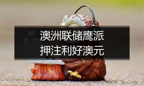 澳洲联储鹰派押注利好澳元