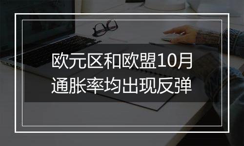 欧元区和欧盟10月通胀率均出现反弹