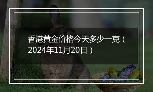 香港黄金价格今天多少一克（2024年11月20日）