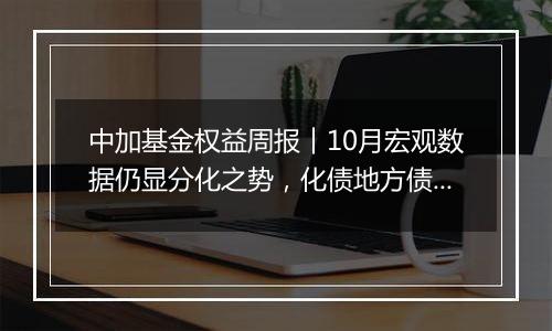 中加基金权益周报︱10月宏观数据仍显分化之势，化债地方债供给即将起量