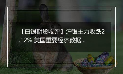 【白银期货收评】沪银主力收跌2.12% 美国重要经济数据需关注