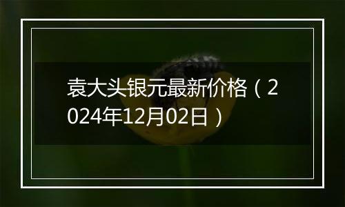 袁大头银元最新价格（2024年12月02日）