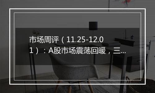 市场周评（11.25-12.01）：A股市场震荡回暖，三大指数全线上涨