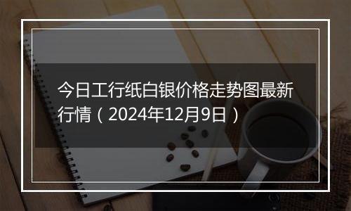 今日工行纸白银价格走势图最新行情（2024年12月9日）